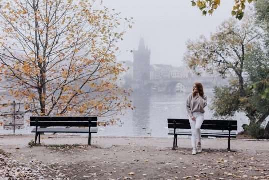 Prague Autumn Model Photoshoot