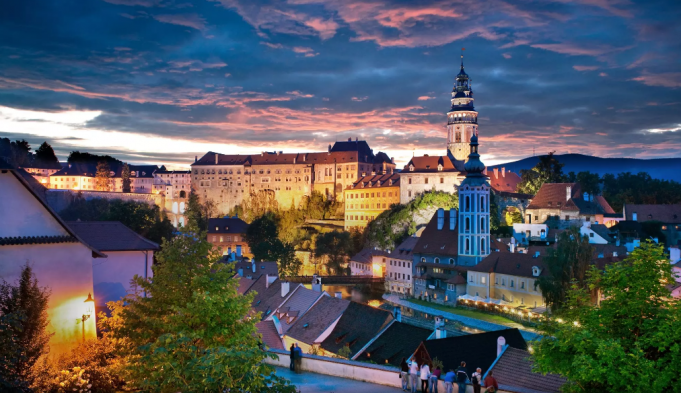 Cesky Krumlov Castle
