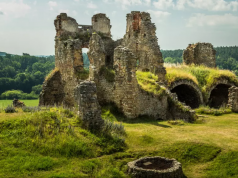 The ruins of the Zvířetice castle near Bakov nad Jizerou