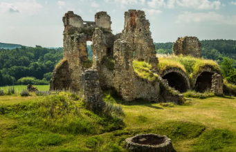 The ruins of the Zvířetice castle near Bakov nad Jizerou