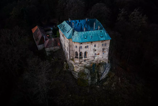 Houska Castle – a mysterious castle with a path to hell