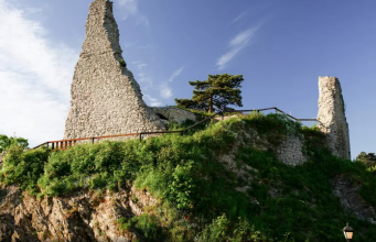 The ruins of Starý Jičín Castle