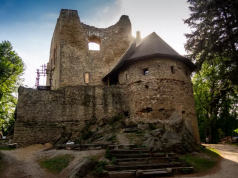 Cimburk Castle near Koryčany