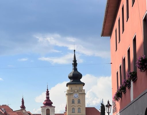 The town of Žatec on the way to UNESCO Heitage