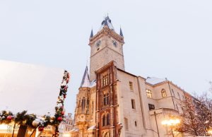 천문 시계가 있는 구시청