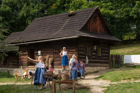 Skanzen Rožnov pod Radhoštěm Skanzen Rožnov pod Radhoštěm