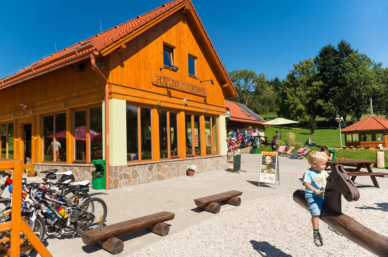 Bobovka complex in Lipno