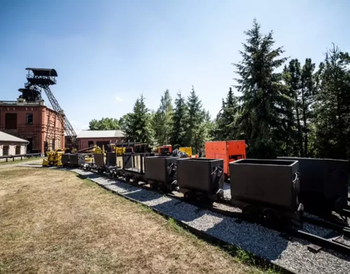 Ševčinský and Vojtěšský mine in Příbram Ševčinský and Vojtěšský mine in Příbram