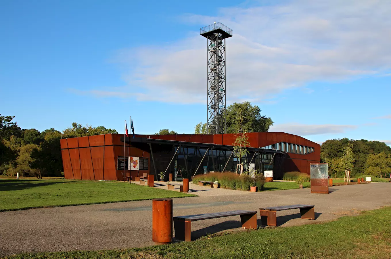 Slavic hillfort in Mikulčice