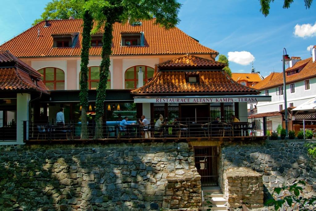 Altány Kampa Restaurant in Prague