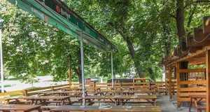 Garden Restaurant Klamovka in Prague