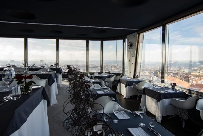 Oblaca Restaurant in Prague