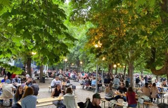 Restaurant Park Riegrovy Sady in Prague