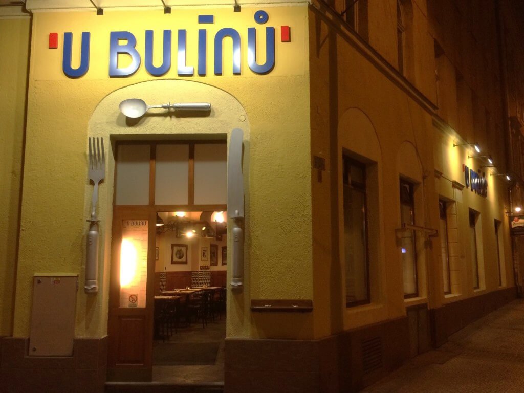 U Bulínů Restaurant in Prague