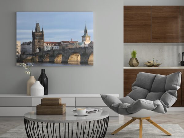 Twilight Glow on Charles Bridge