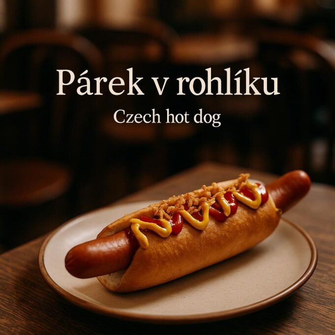 párek v rohlíku (czech hot dog) Párek v rohlíku (Czech hot dog)