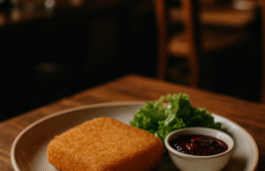 Smažený sýr (Fried cheese) Smažený sýr (Fried cheese)