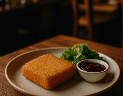 Smažený sýr (גבינה מטוגנת) Smažený sýr (Fried cheese)