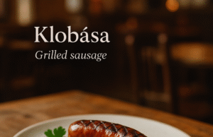 Klobása (Grilled sausage) Klobása (Grilled sausage)
