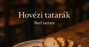 Hovězí tatarák (Beef tartare)