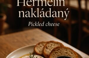 Hermelín nakládaný (Pickled cheese) Hermelín nakládaný (Pickled cheese)