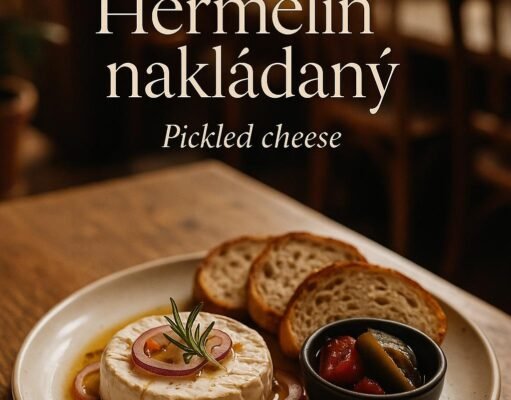 Hermelín nakládaný (Pickled cheese)