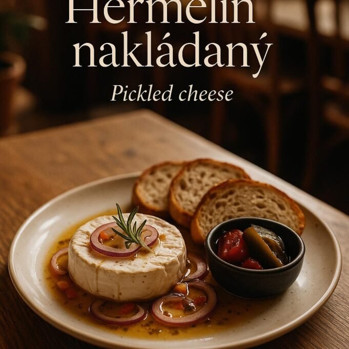 Hermelín nakládaný (Pickled cheese)