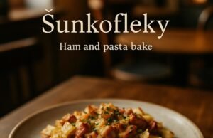 Šunkofleky (Ham and pasta bake) Šunkofleky (Ham and pasta bake)