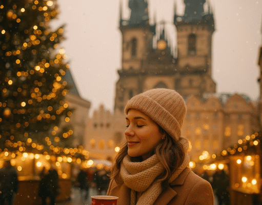Romantic Winter Cafés for Couples in Prague