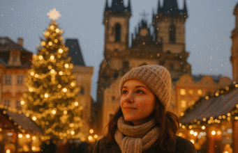 How to Photograph Snowy Prague Without a Tripod