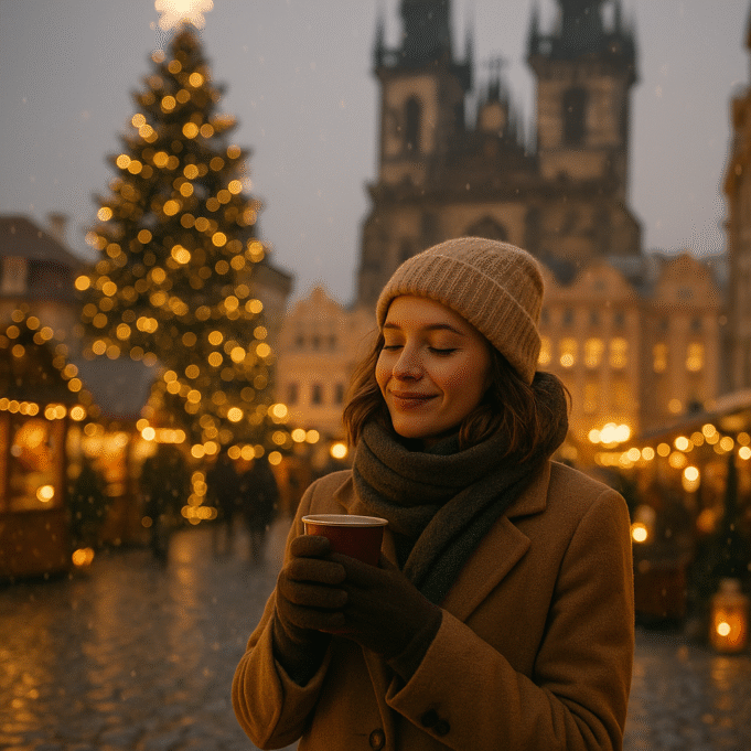 dreamy sunrise views in winter prague Dreamy Sunrise Views in Winter Prague