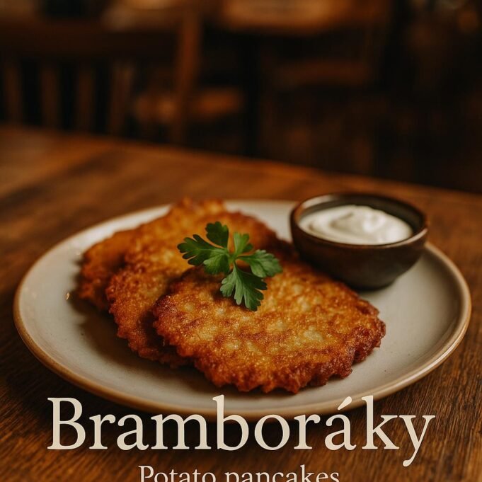bramboráky (potato pancakes) Bramboráky (Potato pancakes)