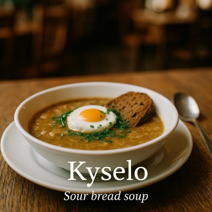 Kyselo (Sour bread soup)