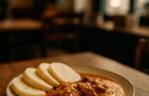 Segedínský guláš (Sauerkraut goulash) Segedínský guláš (Sauerkraut goulash)