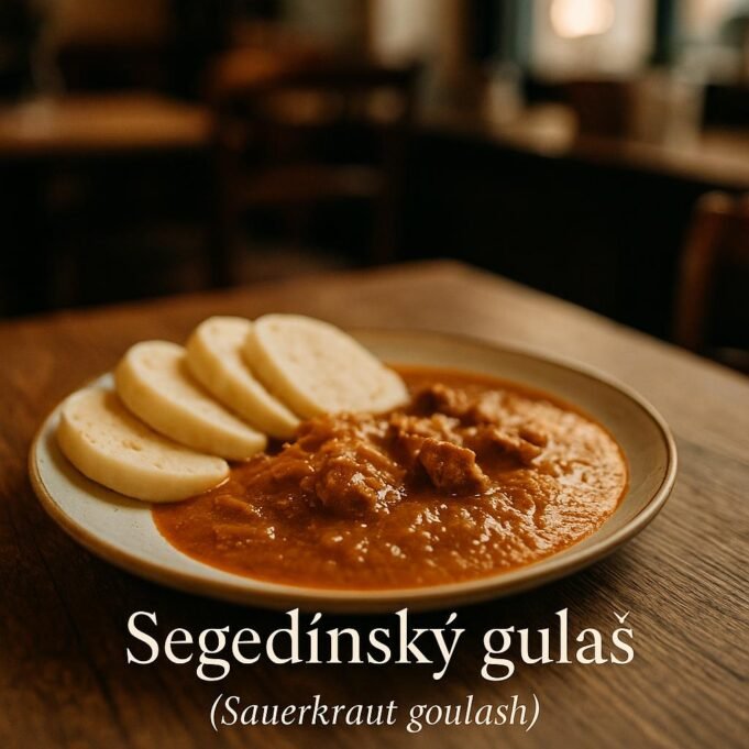 Segedínský guláš (Sauerkraut goulash)