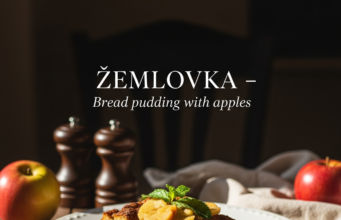 Žemlovka (Bread pudding with apples) Žemlovka (Bread pudding with apples)