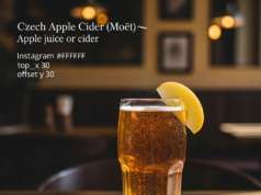 Czech Apple Cider (Mošt) (Apple juice or cider) Czech Apple Cider (Mošt) (Apple juice or cider)