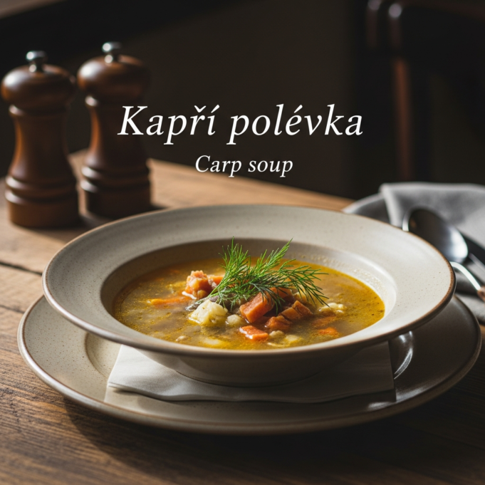 Kapří polévka (Carp soup)