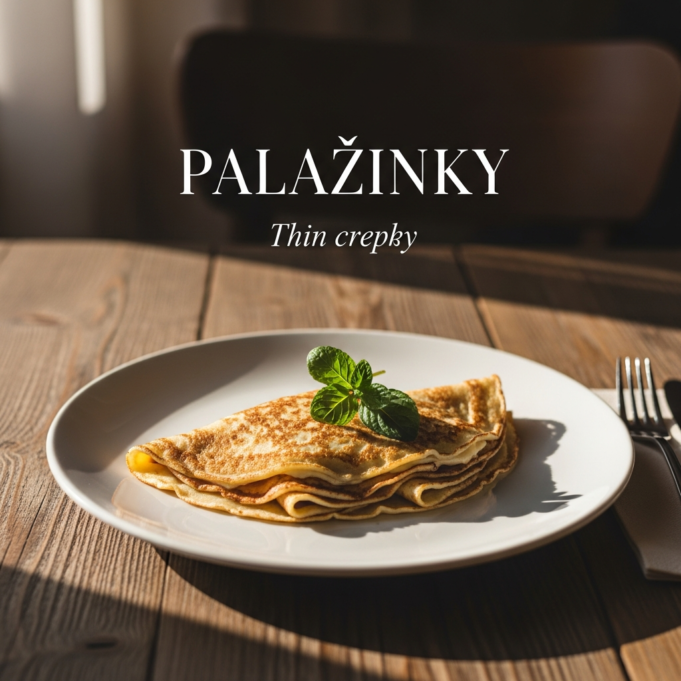 Palačinky (Thin crepes)