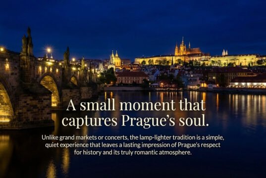 Prague Charles Bridge Lighthning Event December