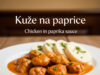 Kuře na paprice (Chicken in paprika sauce)