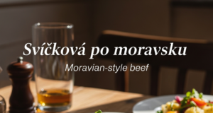 Svíčková po moravsku (Moravian-style beef)