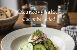 Okurkový salát (Cucumber salad)