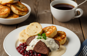 Houbová omáčka (Mushroom sauce)