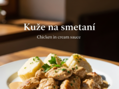 Kuře na smetaně (Chicken in cream sauce) Kuře na smetaně (Chicken in cream sauce)