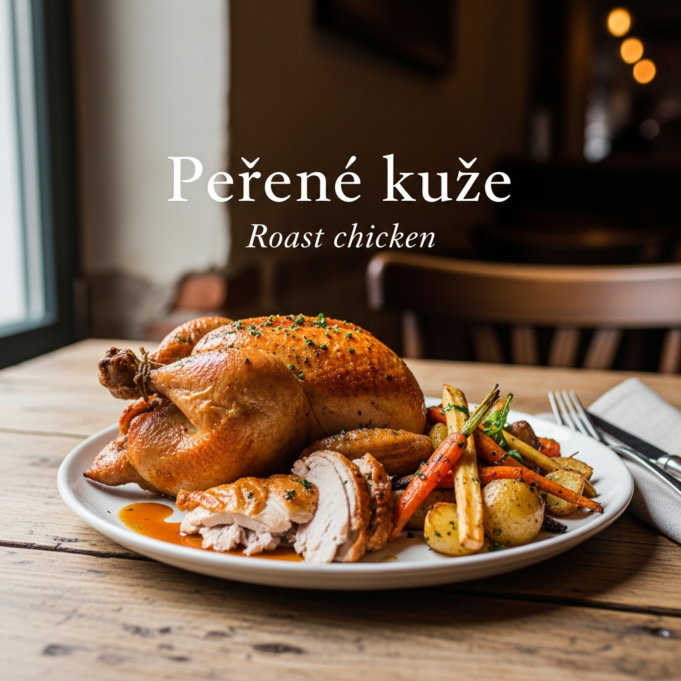 Pečené kuře (Roast chicken)
