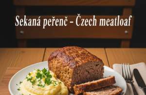 Sekaná pečeně (Czech meatloaf)