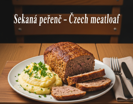 Sekaná pečeně (Czech meatloaf)