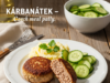 Karbanátek (Czech meat patty) Karbanátek (Czech meat patty)