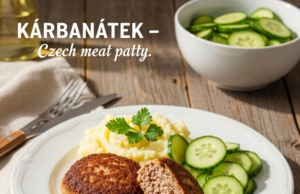 Karbanátek (Czech meat patty) Karbanátek (Czech meat patty)